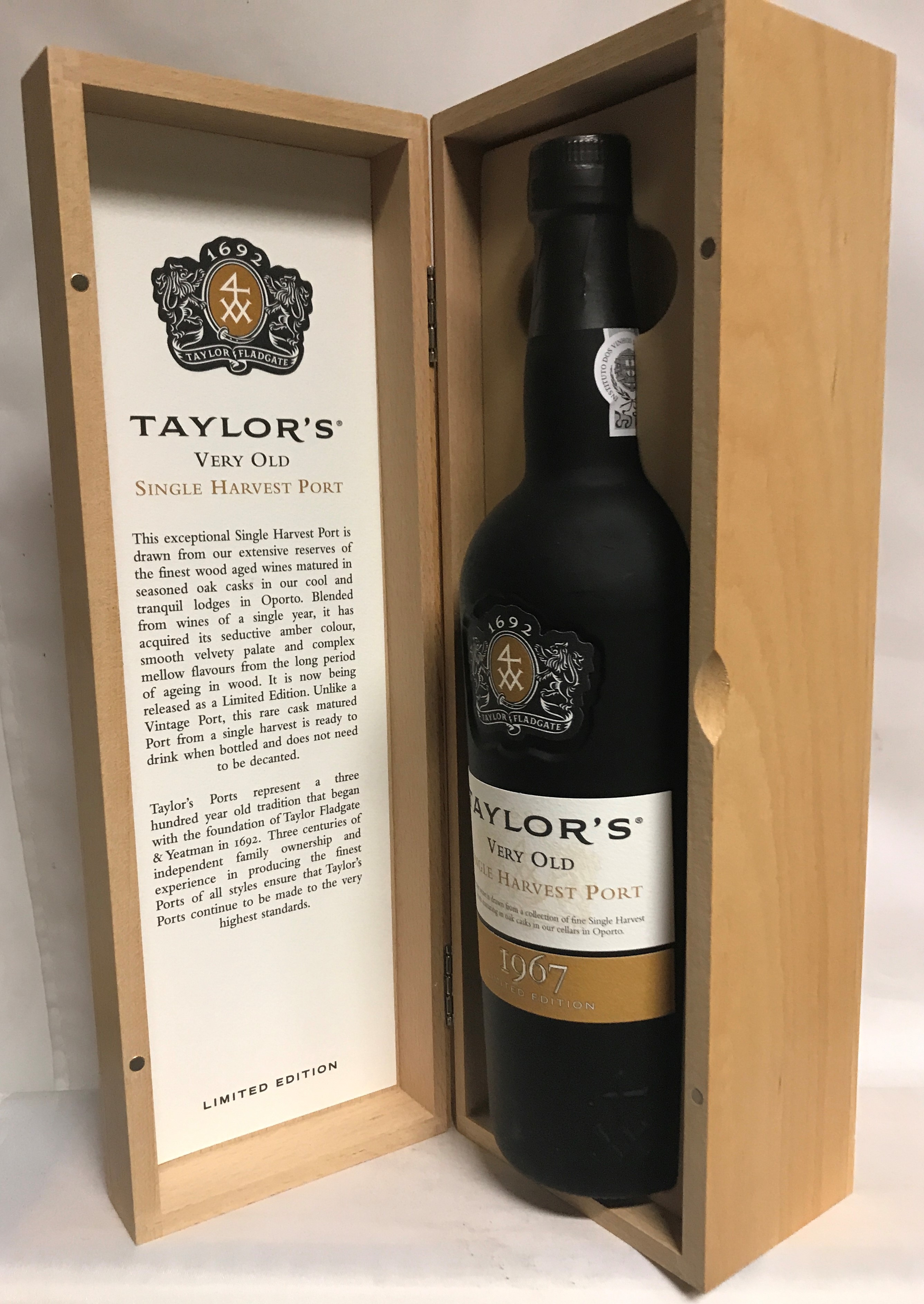 Taylor's Single Harvest Colheita Port 1967