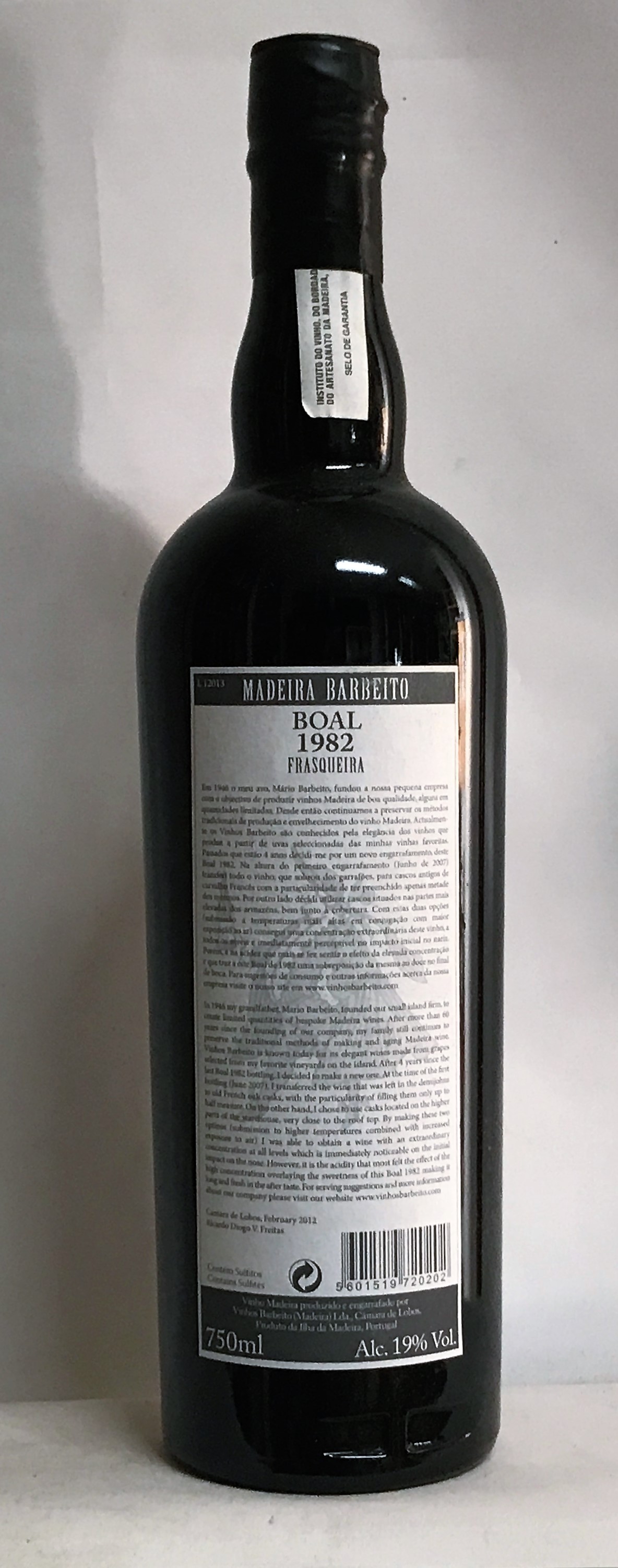 Madeira Barbeito Boal 1982