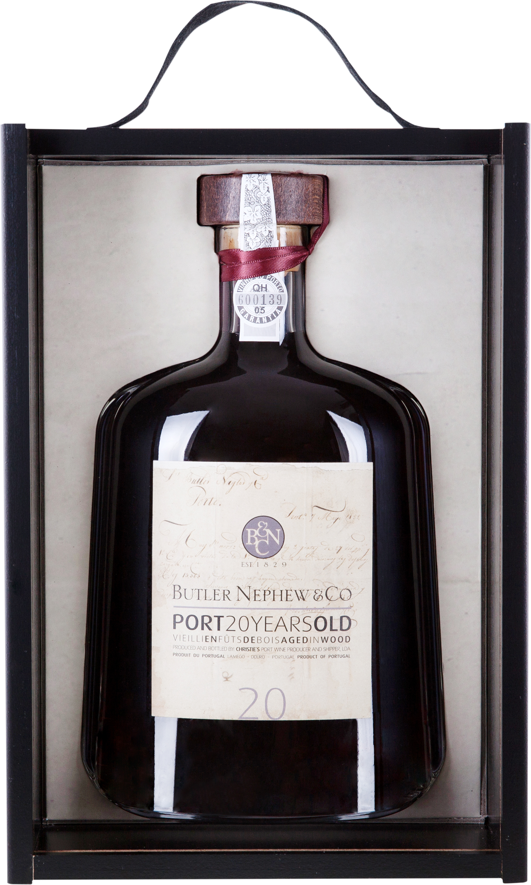Butler Nephew & Co. 20 year old Tawny Port Karaffe