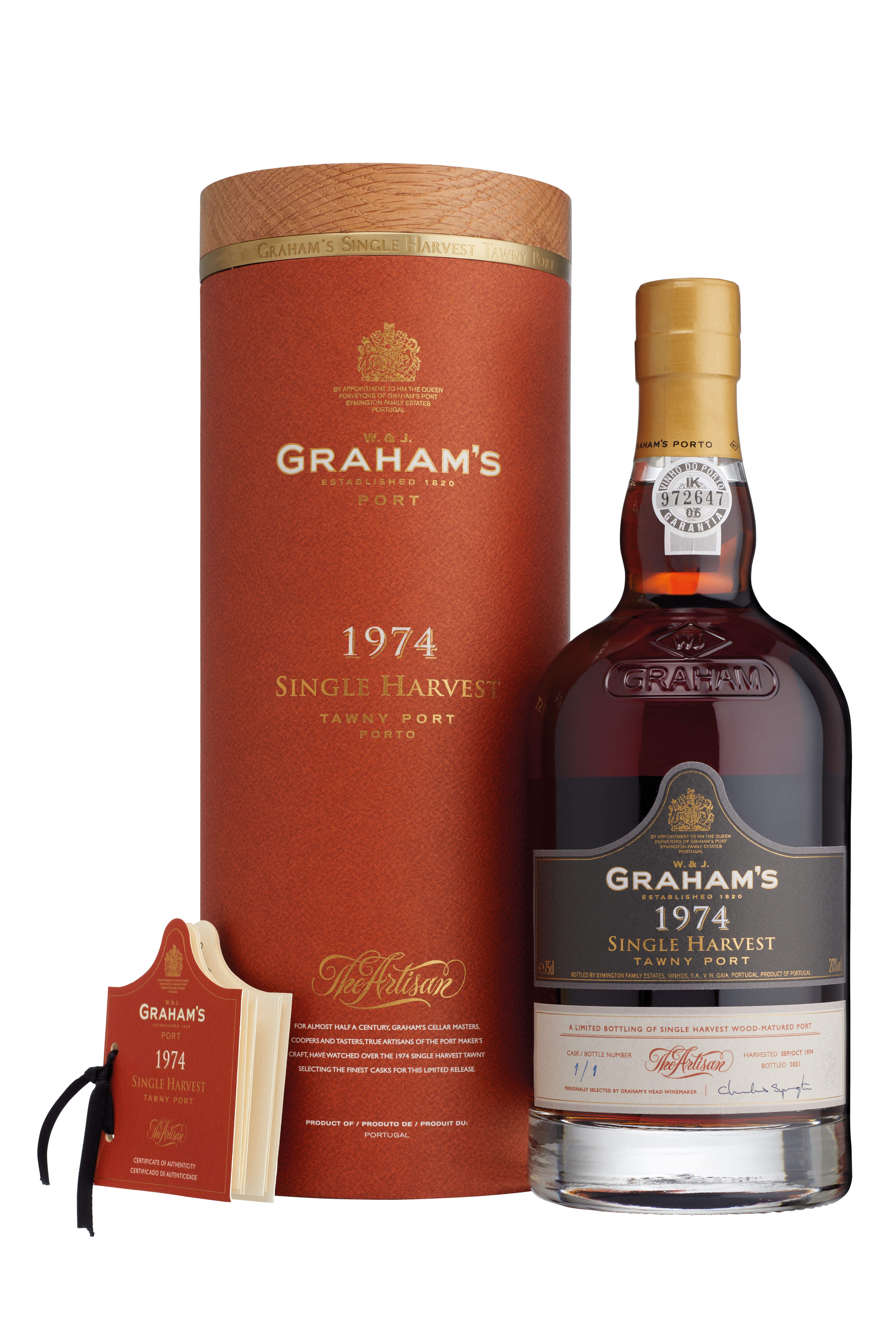 Graham Single Harvest Colheita Port 1974