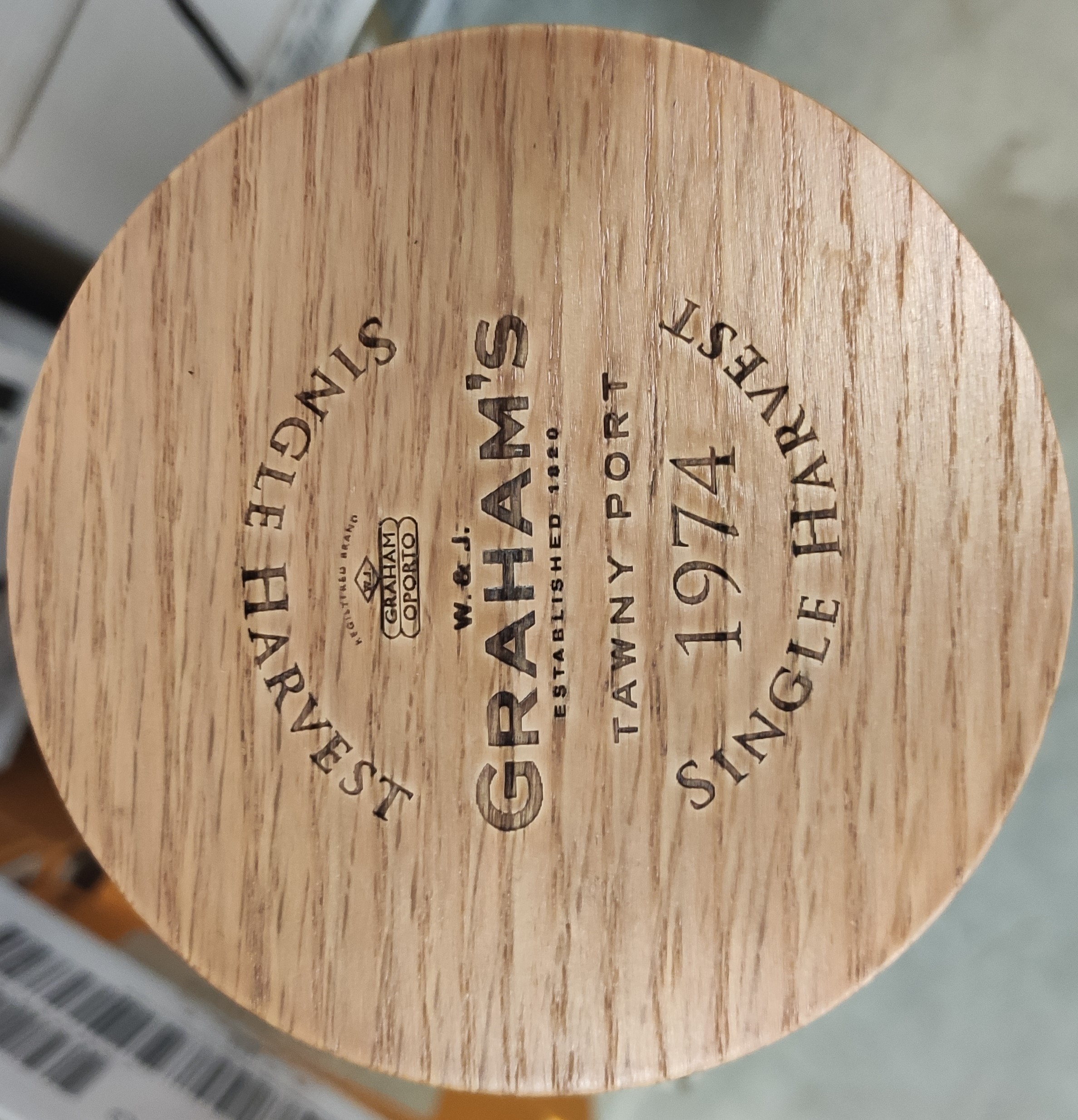 Graham Single Harvest Colheita Port 1974