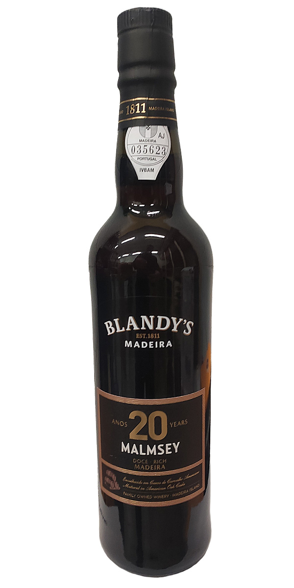 Madeira Blandys 20 Years Old Malmsey