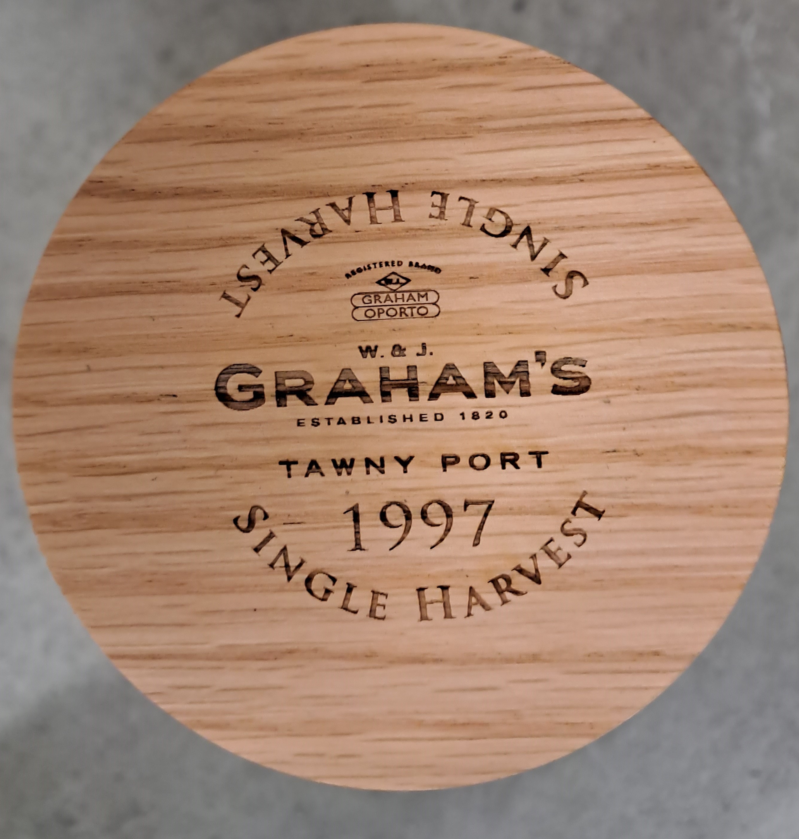 Graham Single Harvest Colheita Port 1997