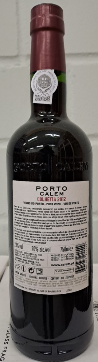 Calem Colheita Port 2012